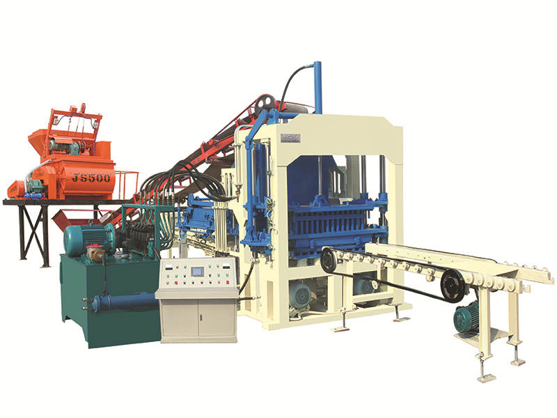 QT4-15C hydraulic cement brick machine