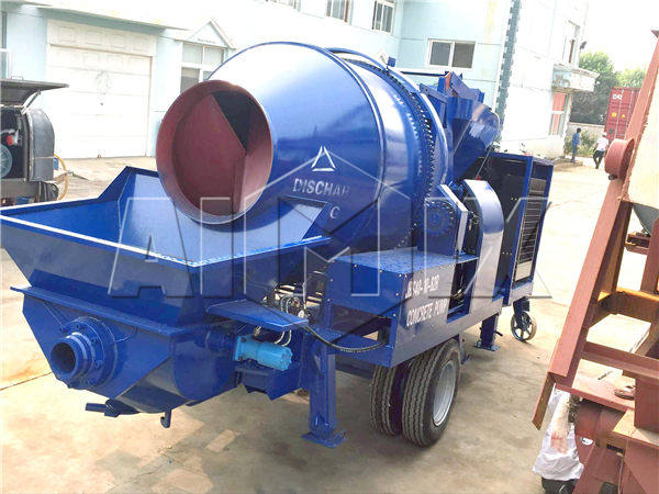 concrete mixer pump