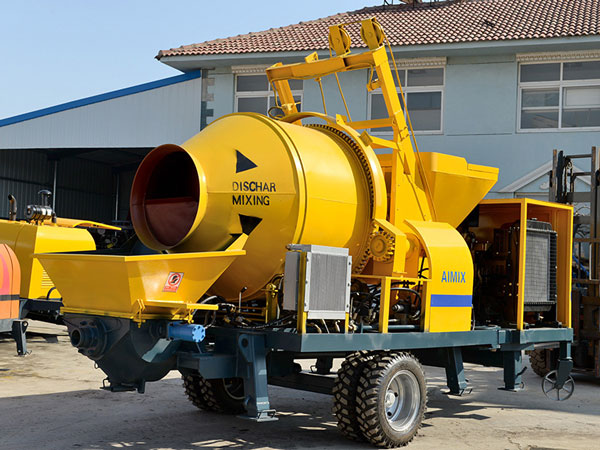 concrete mixer pump