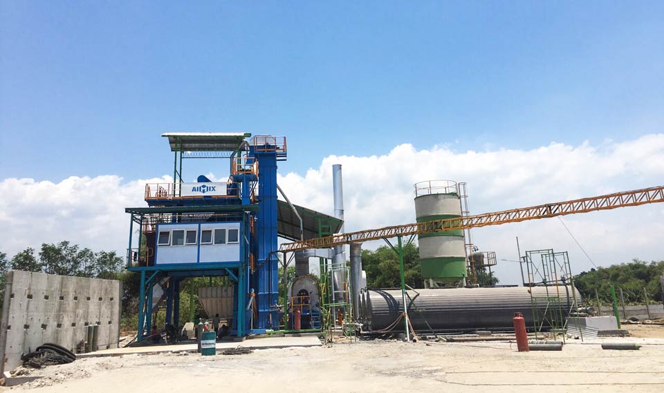 ALQ120 bitumen mix plant