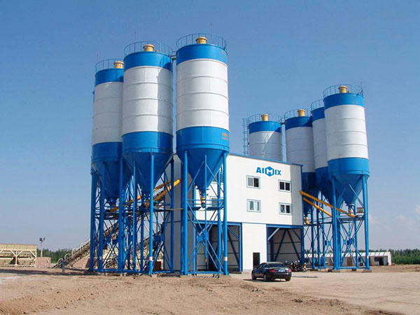 automatic concrete batching plant