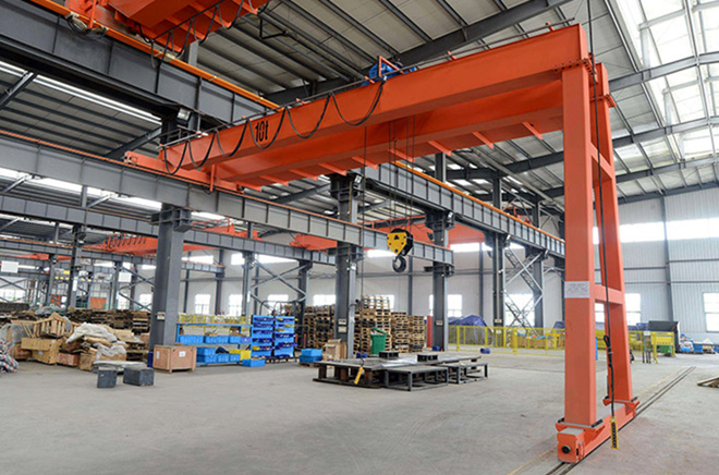 10ton semi gantry crane