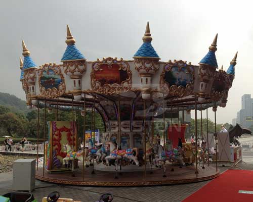 get a large carousel
