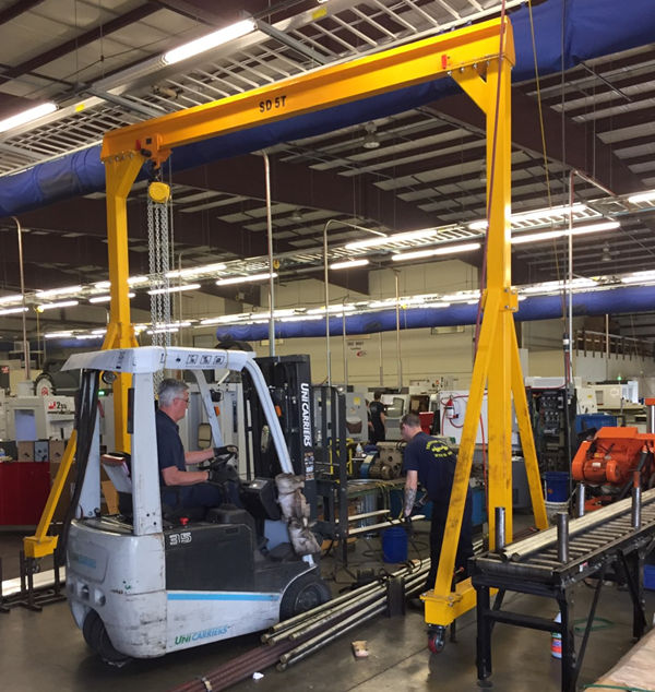 5ton portable gantry crane