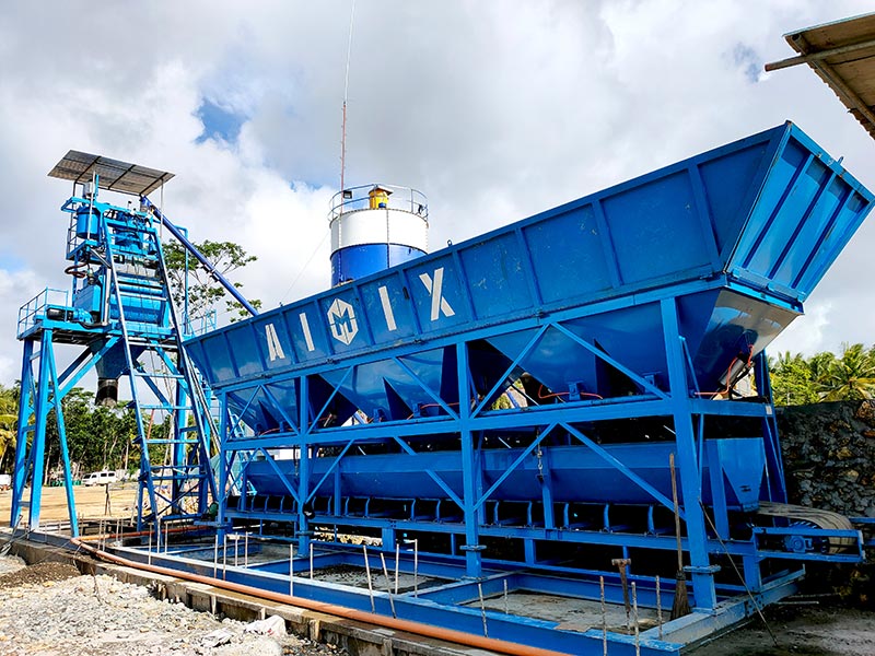 Stationary Type Batching Plant