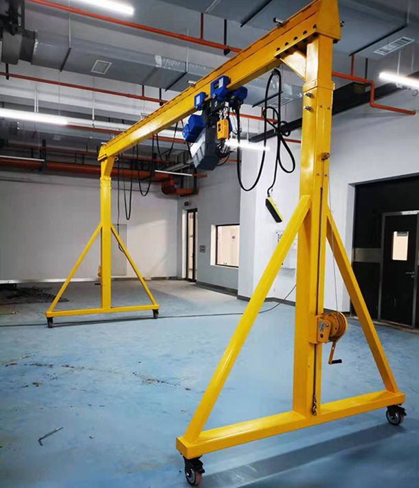 portable crane with easy use