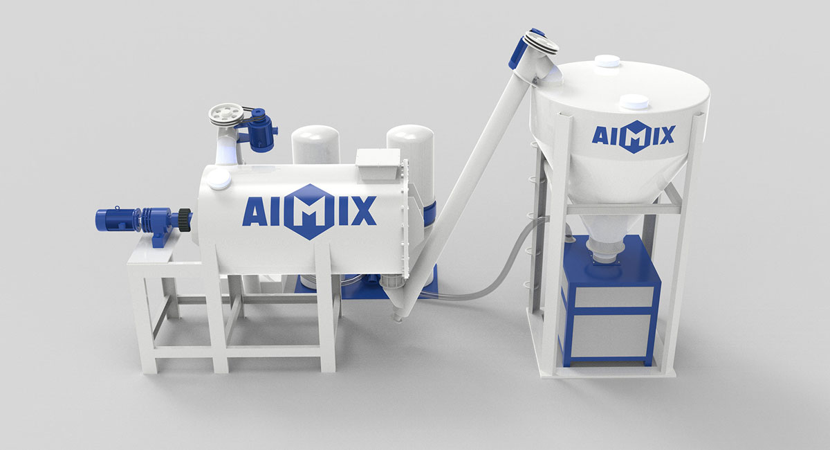 tile adhesive manufacturing plant from AIMIX