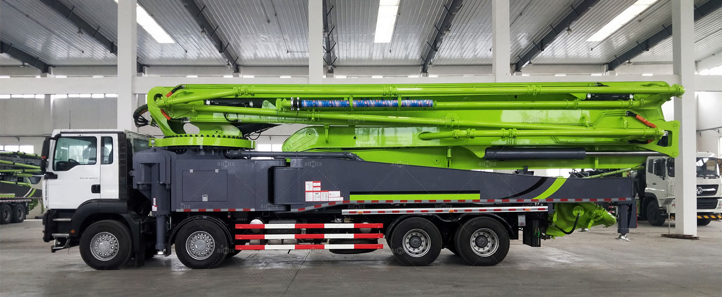 63m concrete boom pump truck