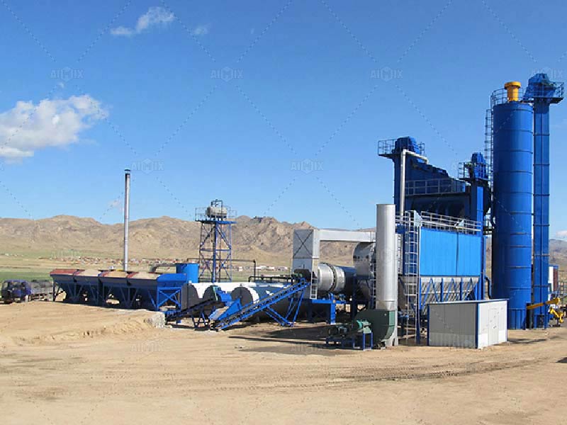 asphalt batch mixing plant