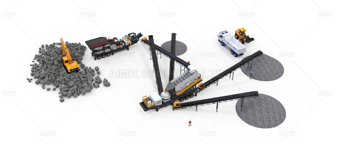 200tph quarry crusher plant