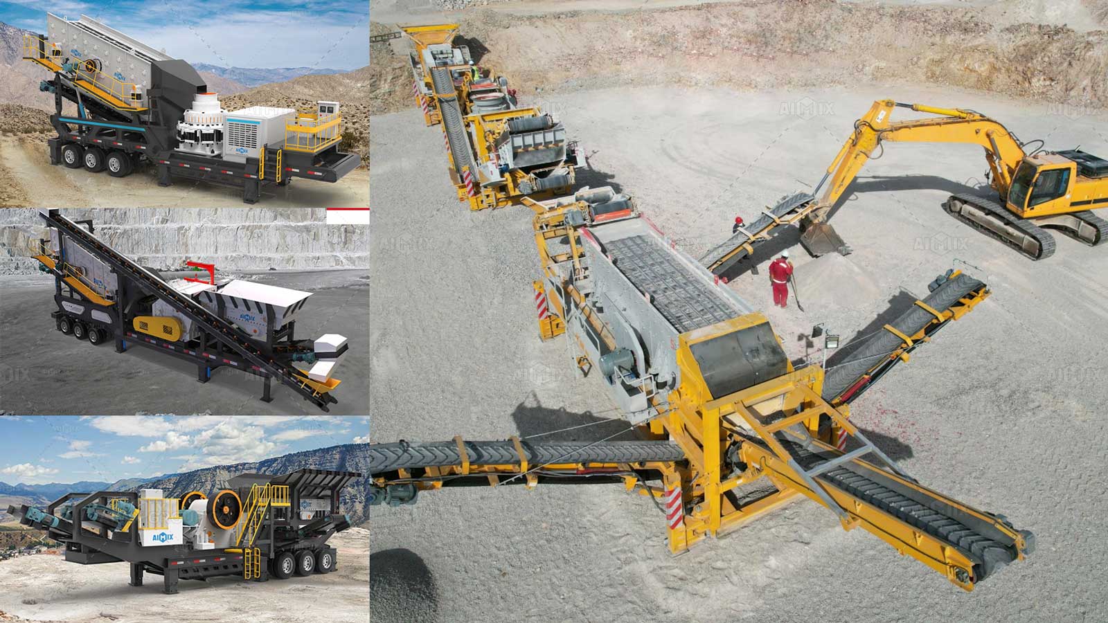 types of mobile crushing plant