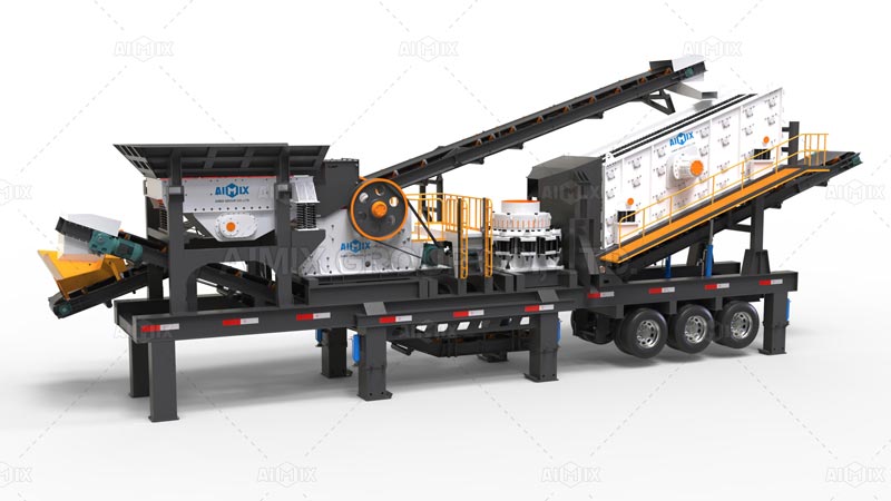 Mobile Stone Crusher Plant For Sale