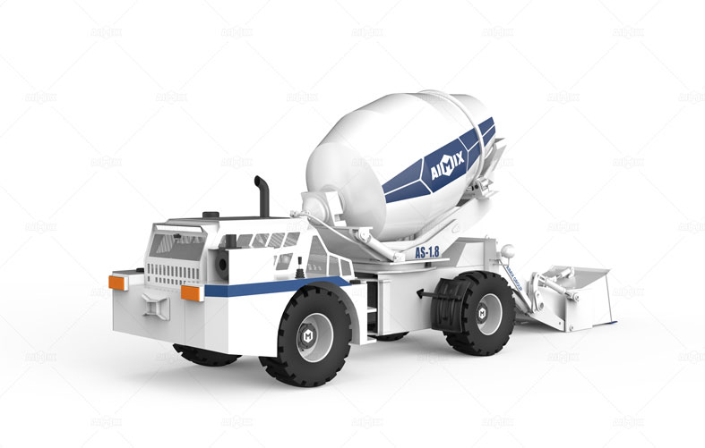 AS 1.8 Small Self Loader Concrete Mixer for Sale (2)